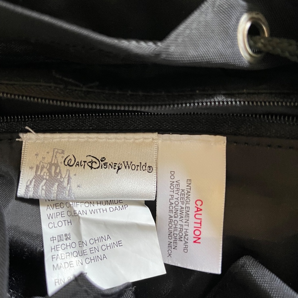 Disney Embroidered Back Pack - Picture 3 of 3